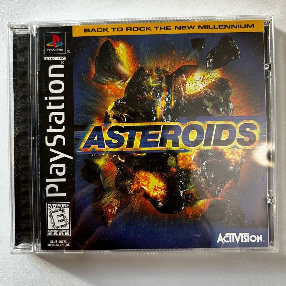 Asteroids (Sony PlayStation 1, 1998) PS1 CIB Complete In Box!